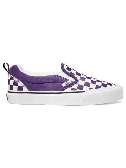 New Checkerboard Slip On Purple White - VANS - BALAAN 2