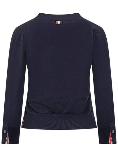 Thom Browne Three Quarter Sleeve Cardigan - THOM BROWNE - BALAAN 2