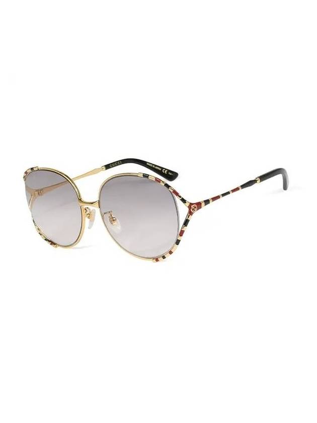 Eyewear Gradient Round Sunglasses Grey - GUCCI - BALAAN 1