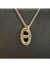 Small Farandole Pendant Necklace Rose Gold - HERMES - BALAAN 8