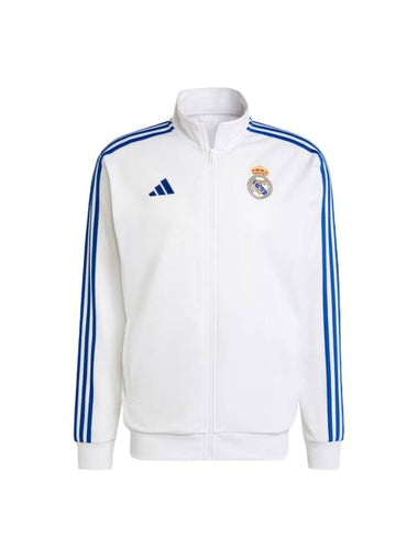 Real Madrid DNA Track Jacket White - ADIDAS - BALAAN 1