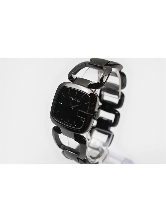 Cruz Black PVD Women s Bangle Steel Watch YA125403 - GUCCI - BALAAN 3