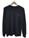 Classic Logo Sweatshirt Black - YOHJI YAMAMOTO - BALAAN 3