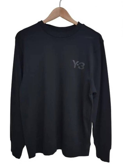 Classic Logo Sweatshirt Black - YOHJI YAMAMOTO - BALAAN 2