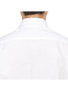 Men's Embroidered ORB Long Sleeve Shirt White - VIVIENNE WESTWOOD - BALAAN 8