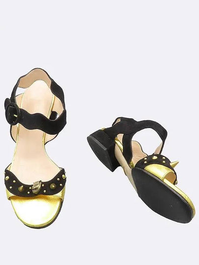 Smith Market used luxury goods black sandals women s shoes - GUCCI - BALAAN 2