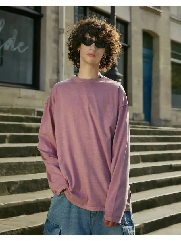 Pigment Long Sleeve T-Shirt Indie Pink - FLUKE - BALAAN 1