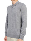 Men's Collar Knit Top Gray - JOHNSTONS OF ELGIN - BALAAN 3