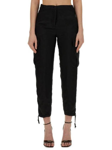 straight pants 0169 C32801241 BLACK - ASPESI - BALAAN 1