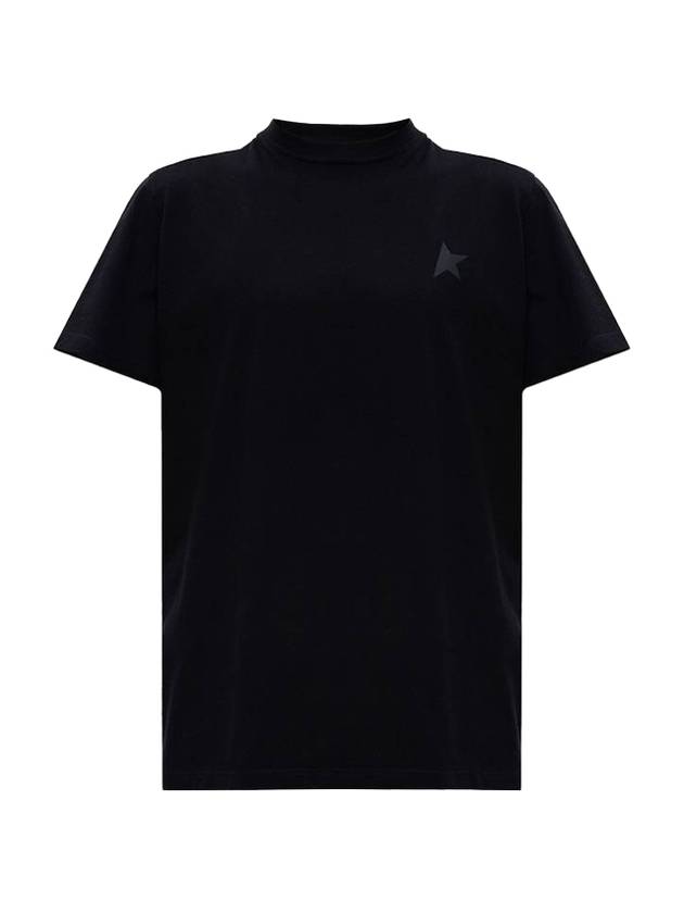 Black Star Collection Short Sleeve T-Shirt Black - GOLDEN GOOSE - BALAAN 1