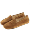 Gommino Suede Driving Shoes Brown - TOD'S - BALAAN 2