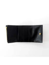 Intrecciato Tri-Fold Zipper Half Wallet Black - BOTTEGA VENETA - BALAAN 7