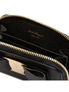 Ferragamo Vara zipper card wallet black 725290 - SALVATORE FERRAGAMO - BALAAN 5