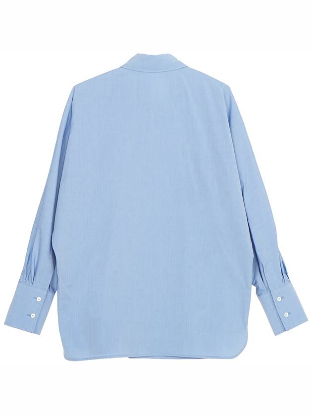 Garenna Long Sleeve Shirt Blue - MAX MARA - BALAAN 3