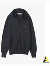 Logo Hooded Cardigan Black - VIVIENNE WESTWOOD - BALAAN 2