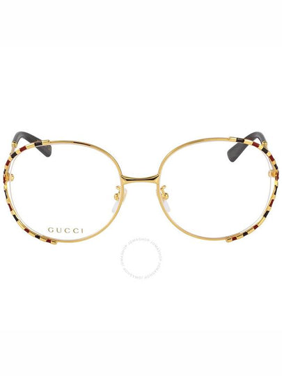 Eyewear Round Metal Eyeglasses Gold - GUCCI - BALAAN 2