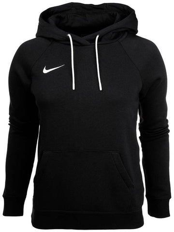 Park 20 Fleece Pullover Hooded Top Black - NIKE - BALAAN.