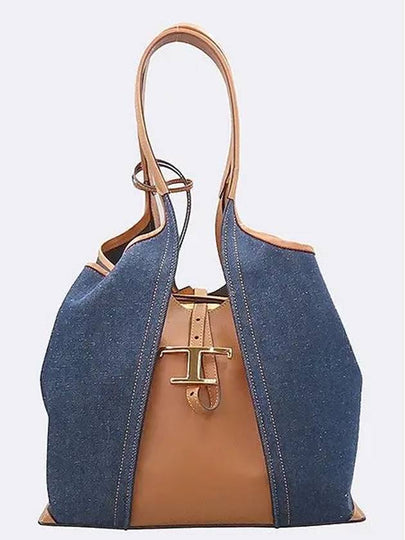 navy tote bag - TOD'S - BALAAN 2