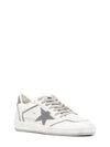 Deluxe Ball Star Double Quarter Leather Low Top Sneakers White - GOLDEN GOOSE - BALAAN 3