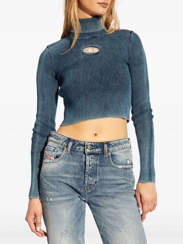 M-Anchor-A Knit Top Blue - DIESEL - BALAAN 4