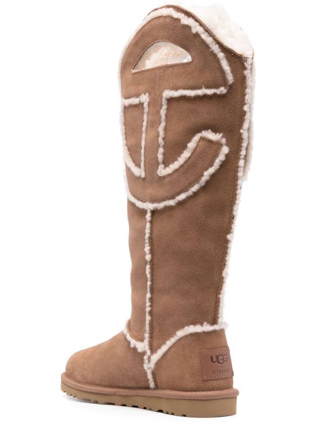 Logo Tall Winter Boots Chestnut - UGG - BALAAN 5