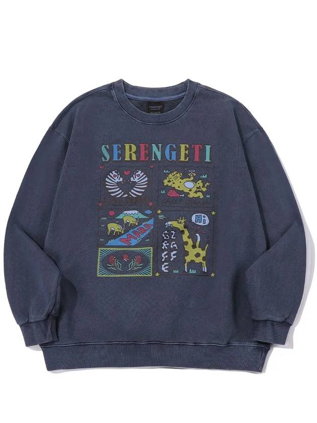 Serengeti Pigment Sweatshirt Dark Blue - CPGN STUDIO - BALAAN 2