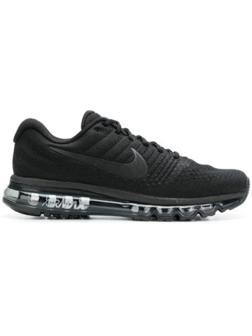 Air Max 2017 Low Top Sneakers Black - NIKE - BALAAN 1