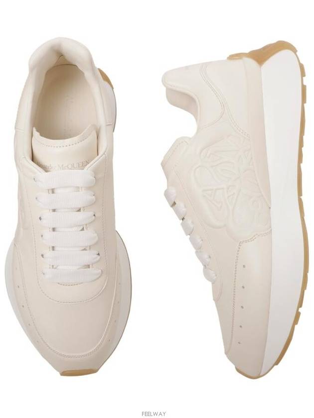 Sprint Runner Low Top Sneakers Beige - ALEXANDER MCQUEEN - BALAAN 4