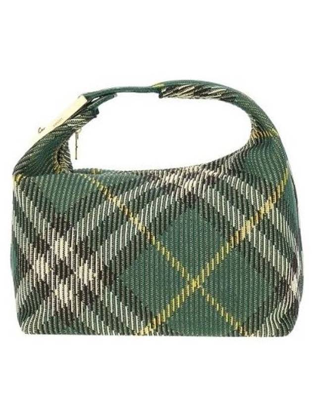 Peg Medium Duffel Bag Green - BURBERRY - BALAAN 1