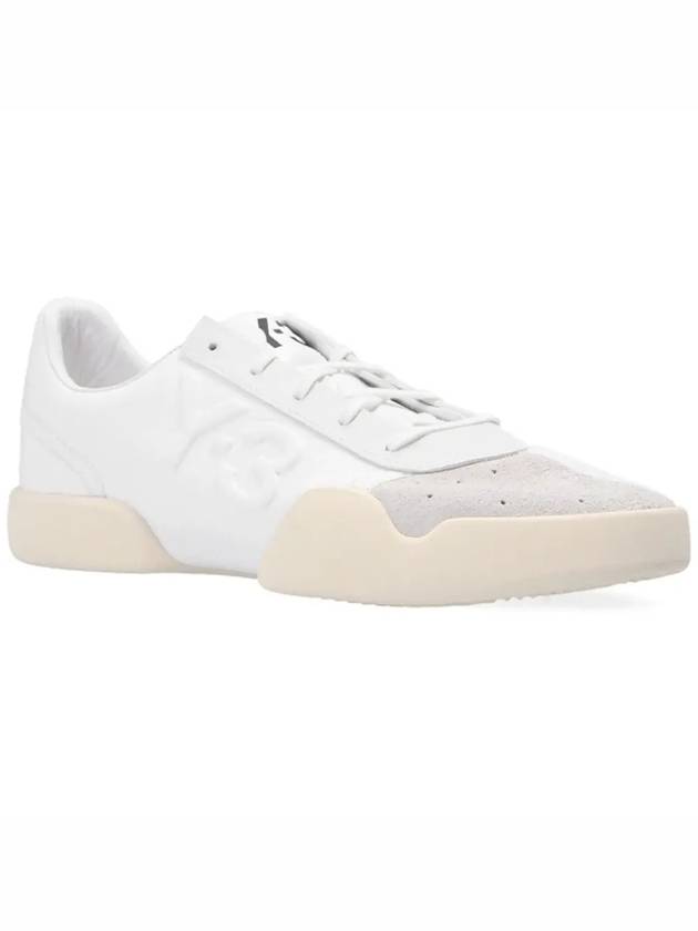 Yunu Logo Low Top Sneakers White - Y-3 - BALAAN 4