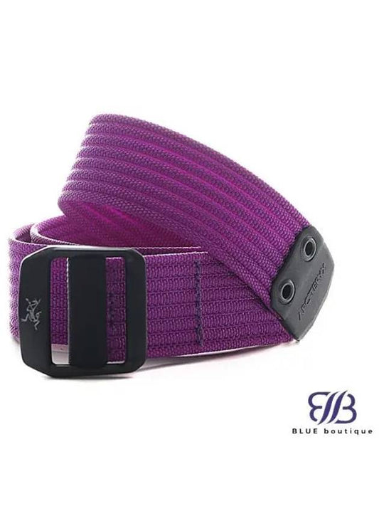 Conveyor Bird Logo Metal 38mm Fabric Belt Purple - ARC'TERYX - BALAAN 2