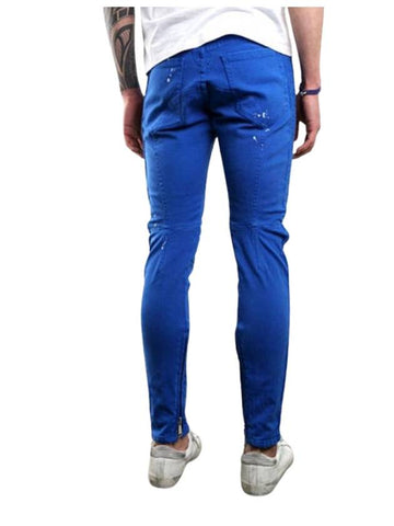 Men's Biker Jeans Blue - DSQUARED2 - BALAAN 1