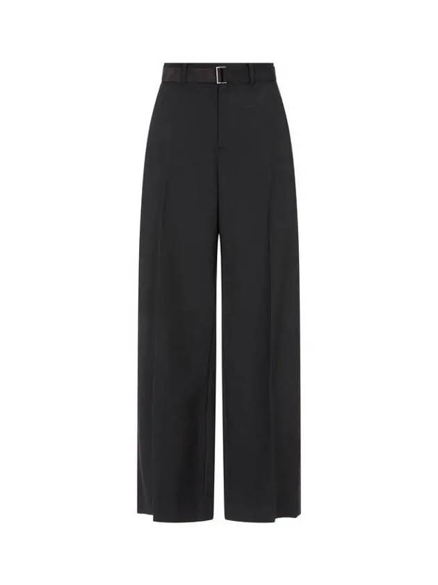 24 4 11 Request Women s Waist Belt Wide Shooting Pants Black - SACAI - BALAAN 1