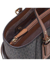 Voyager Small Logo Tote Bag Brown - MICHAEL KORS - BALAAN 10