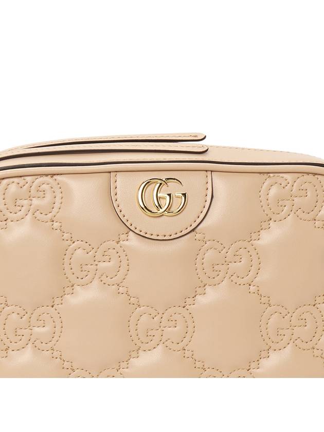 GG Matelasse Leather Cross Bag Rose Beige - GUCCI - BALAAN 10