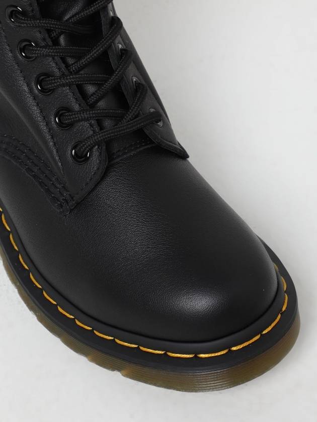 1460 Pascal Virginia Leather Lace Up Worker Boots Black - DR. MARTENS - BALAAN 5