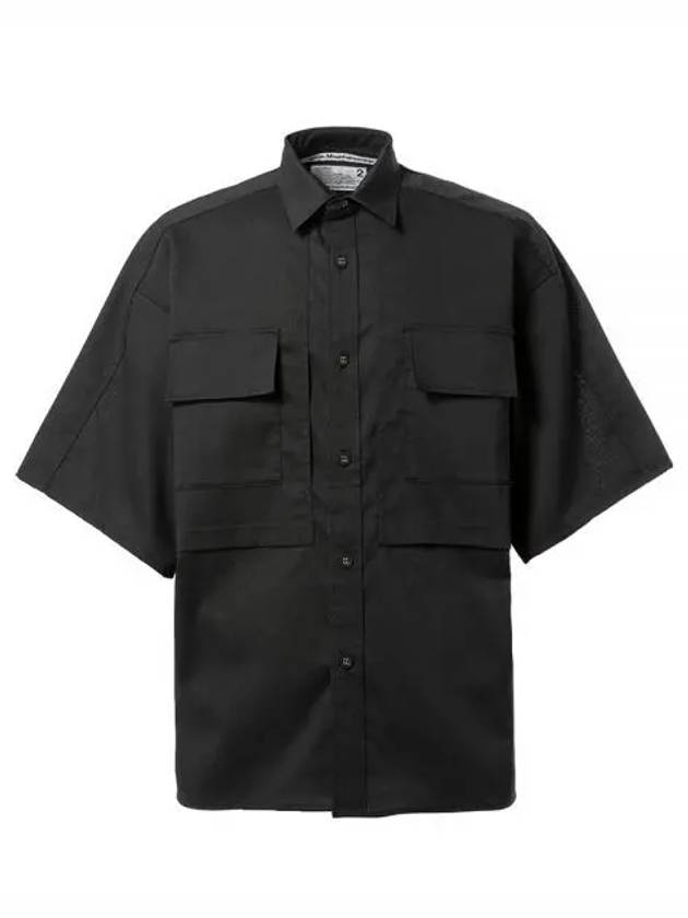 white MOUNTAINEERING SOLOTEX WIDE SLEEVE SHIRT WM2371109 BLACK - WHITE MOUNTAINEERING - BALAAN 1