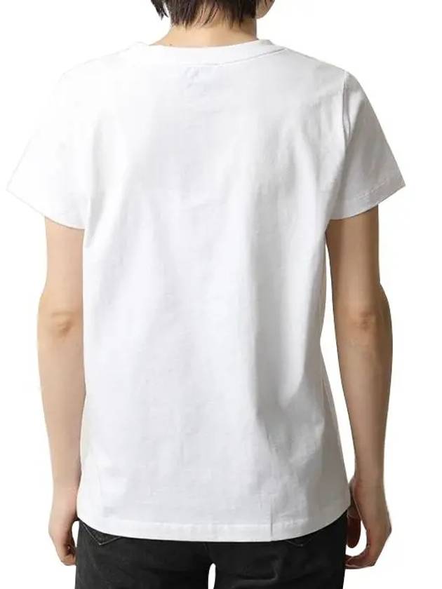 Item Logo Crew Neck Short Sleeve T-Shirt White - A.P.C. - BALAAN 3