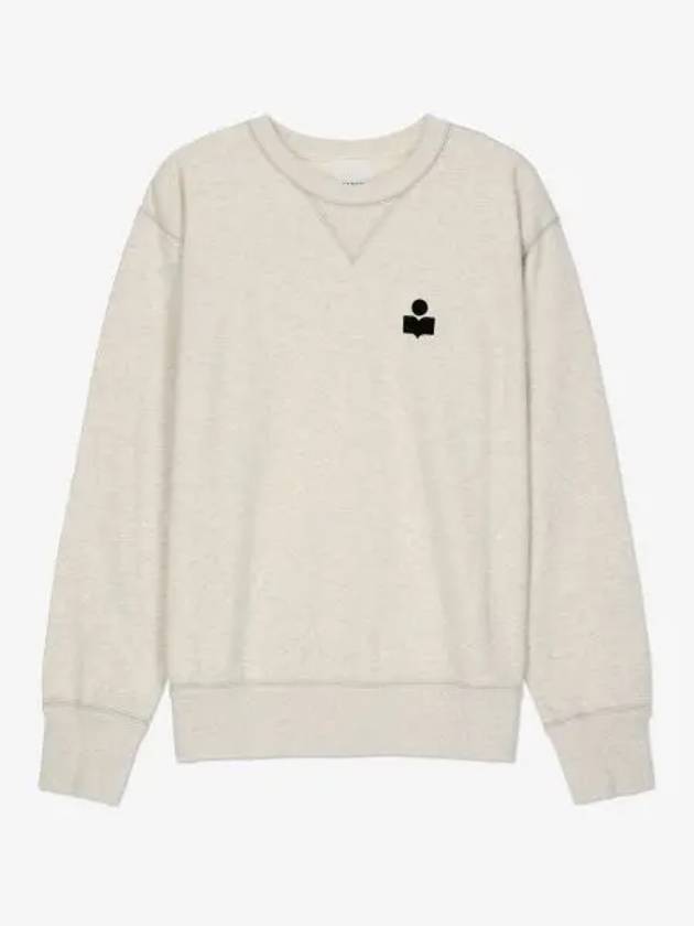 Mike Logo Cotton Sweatshirt White - ISABEL MARANT - BALAAN 2