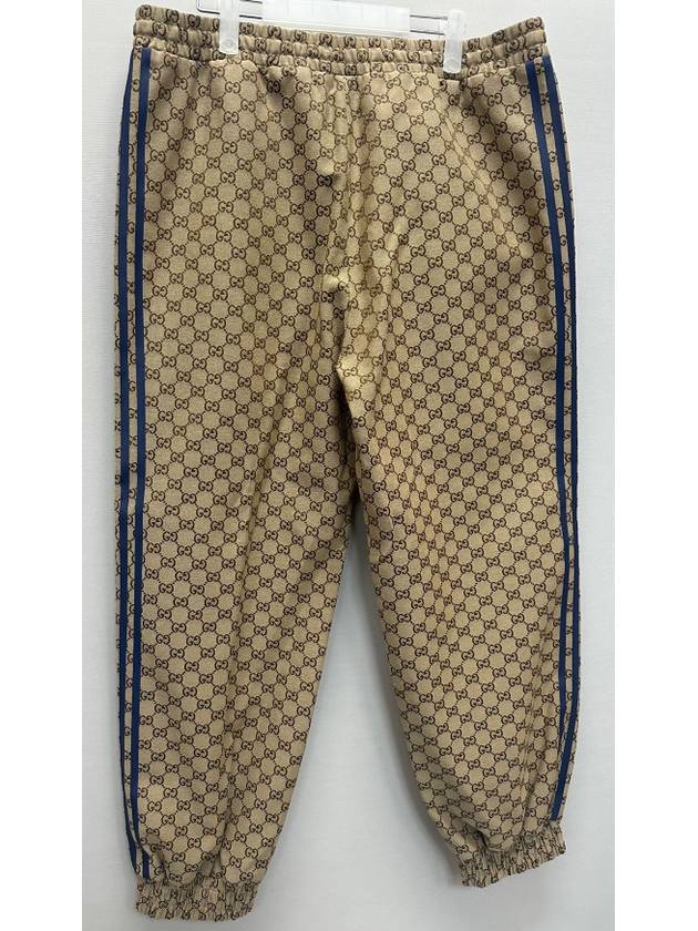 x Adidas Line Ribbed GG Canvas Pants - GUCCI - BALAAN 6