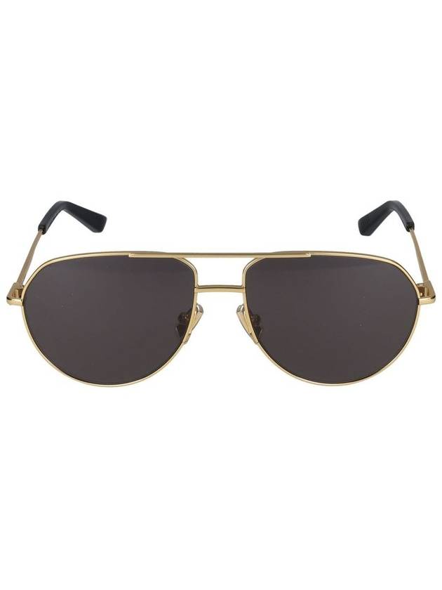 Sunglasses BV1302S 001 Gold - BOTTEGA VENETA - BALAAN 2