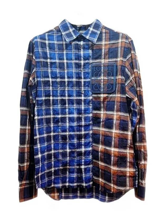 Patchwork Long Sleeve Shirt - LOEWE - BALAAN.