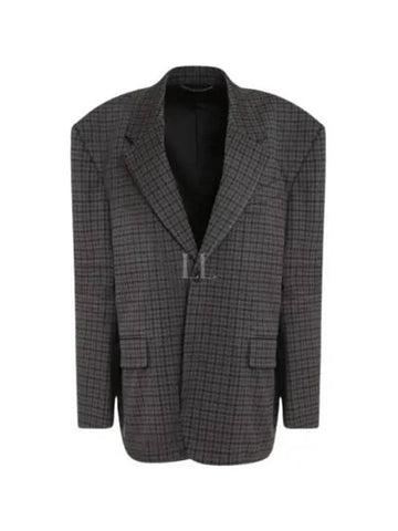 24 751752M TOU90 1240 Cotton Blazer Jacket - BALENCIAGA - BALAAN 1