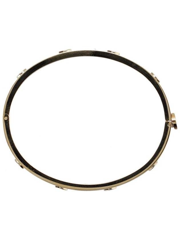 Miller Hinged Stud Bangle Bracelet Gold - TORY BURCH - BALAAN 3