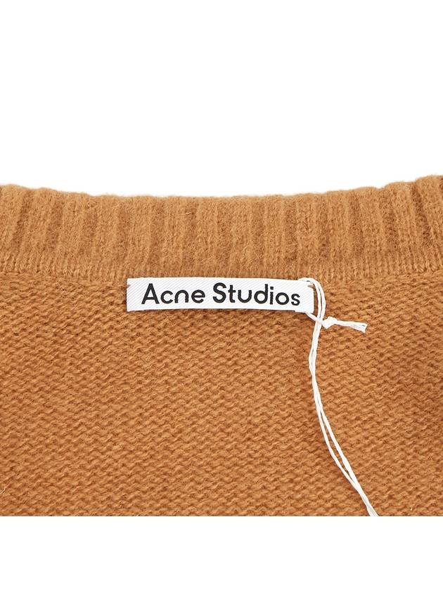 Wool Cardigan Orange - ACNE STUDIOS - BALAAN 10