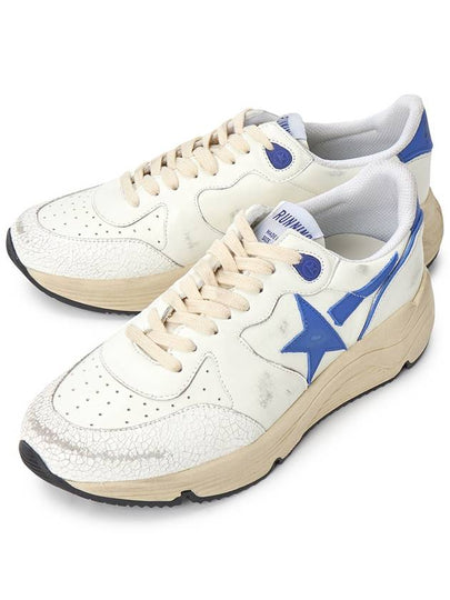 Running Sole Low Top Sneakers White Blue - GOLDEN GOOSE - BALAAN 2