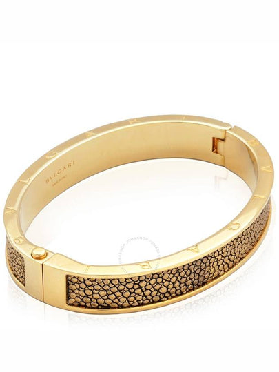 Bvlgari Gold-Plated Brass Bangle Bracelet, Size M - BVLGARI - BALAAN 2