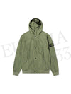 Light Soft Shell R E Dye Technology In Recycled Polyester Hooded Jacket Green - STONE ISLAND - BALAAN 3