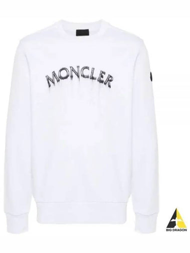 24 8G00004 809KR 001 Logo Patch Sweatshirt - MONCLER - BALAAN 1