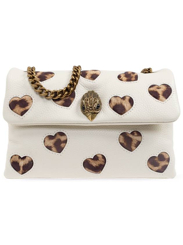 Kurt Geiger Shoulder Bag Kensington Love, Women's, Cream - KURT GEIGER - BALAAN 1